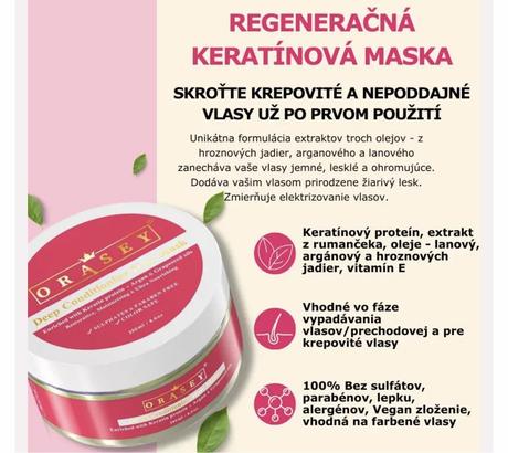 Regeneračná kerstínová maska nová,