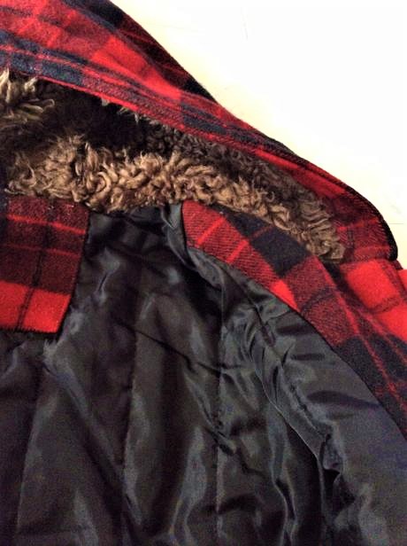 Teplá vlnená bunda do pása s/m, s