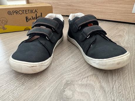 Kožené barefoot topánky protetika rasel navy 30, protetika,30
