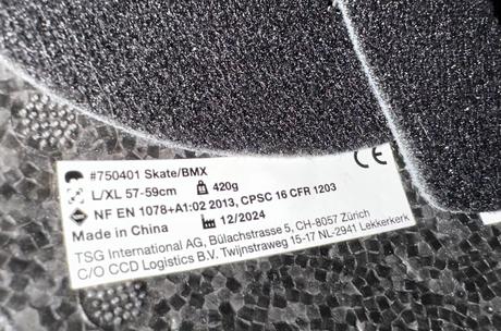 Helma tsg skate/bmx l/xl 57-59cm injected white, 