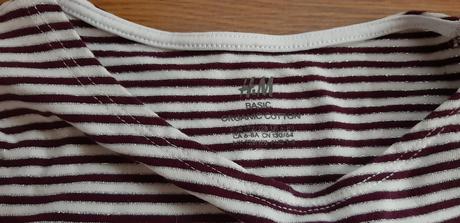 Tričká  2 kusy, h&m,122