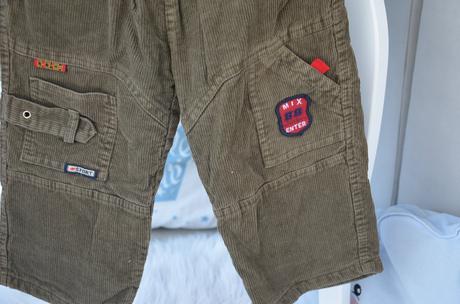 Zateplené mendžestrové nohavice-92, 92