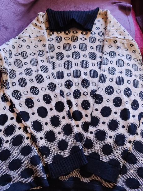 Hnedo čierny rolak, xl