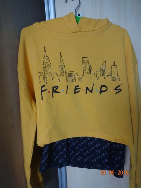 Kratka mikina s tielkom friends, 158