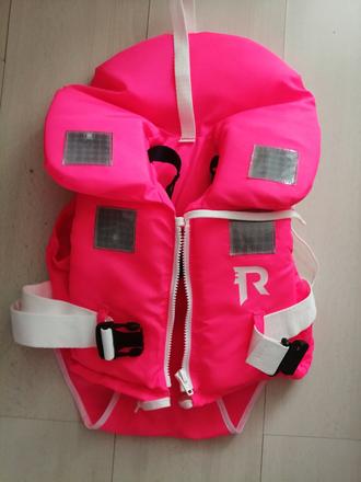 Záchranná vesta pre dievčatka 5-15 kg, xs
