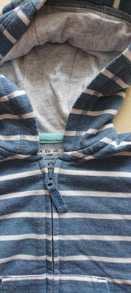 Modropásiková mikina, f&f,62