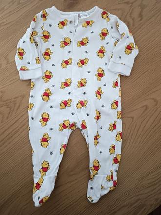 Pyžamko dupačky macko pu, disney,56
