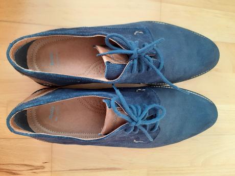 Kožené poltopánky baťa, baťa,44