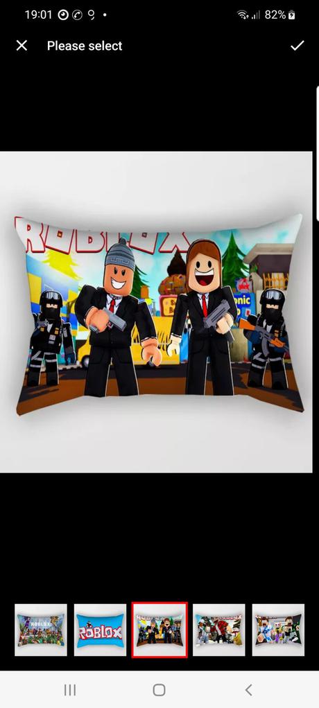 Obliečka na vankúš roblox, šírka (cm): 30,dĺžka (cm): 50