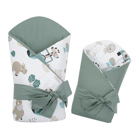 Obojstranná detská zavinovačka mint,