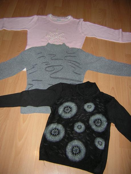 3 ks pulovre, s