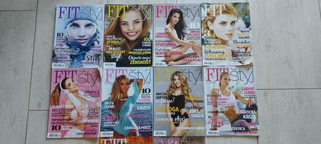 Časopis fit štýl - rok 2014 až 2023 - 1eur/1ks,