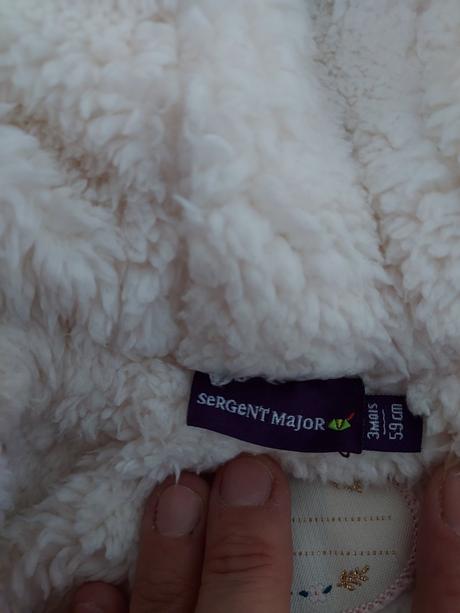 Zimný overal pre bábätko, sergent major,62