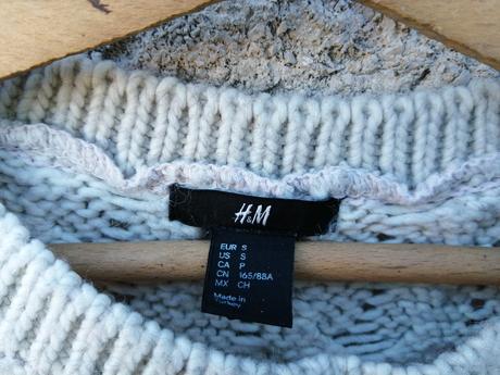 Pletený sveter, h&m,s