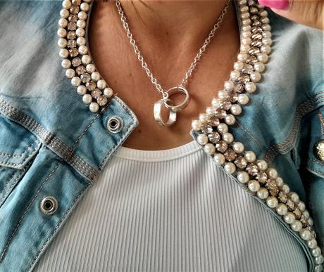 Strieborný náhrdelník, 