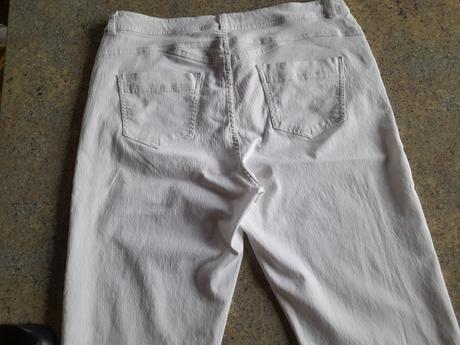 Biele  nohavice laura toreli, 46