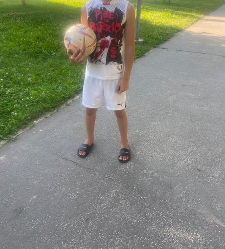 Komplet adidas tričko plus puma kratase, adidas,152