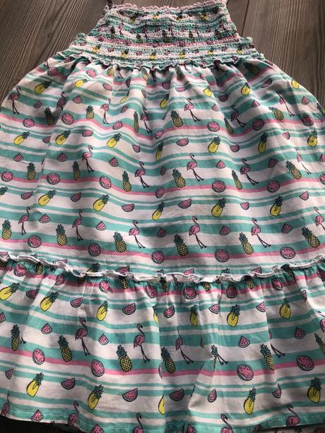 Letné šaty na ramienka, topolino,116