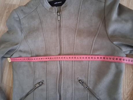 Semišová bunda, vero moda,s