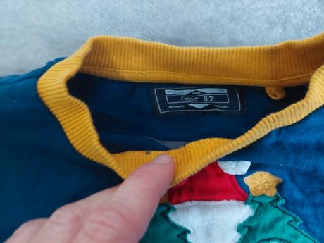 Vianočná mikina so santom zn.next veľ.98, 98