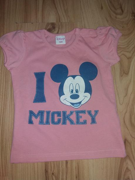 Dievčenské tričko disney č.74/80, disney,74