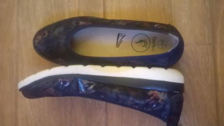 Plátené baleríny z lidlu, 37