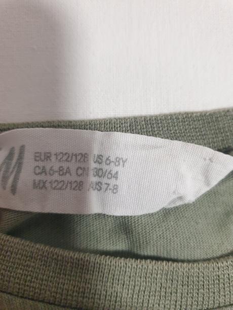Ľahké tričko s krátkym rukávom, h&m,122