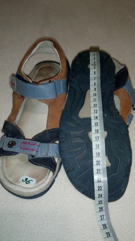 Sandále kožené nosené, lasocki,36