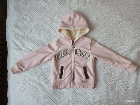 Nevsedna zateplena mikina crocs, 104