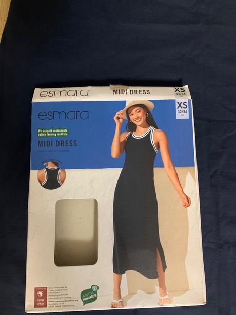 Nové midi šaty esmara, esmara,xs