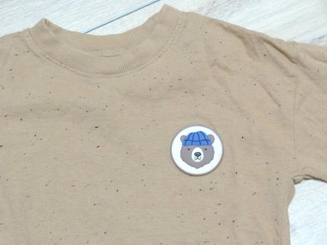 Hnedé tričko macko, sinsay,128