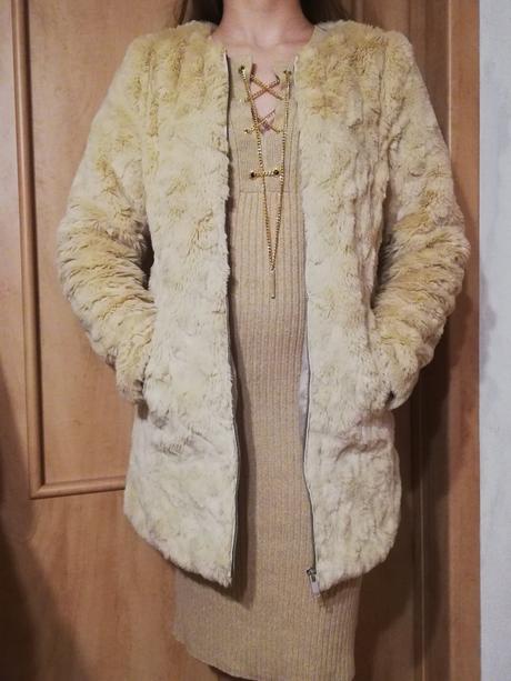 Dámsky kožúšok xs, f&f,xs