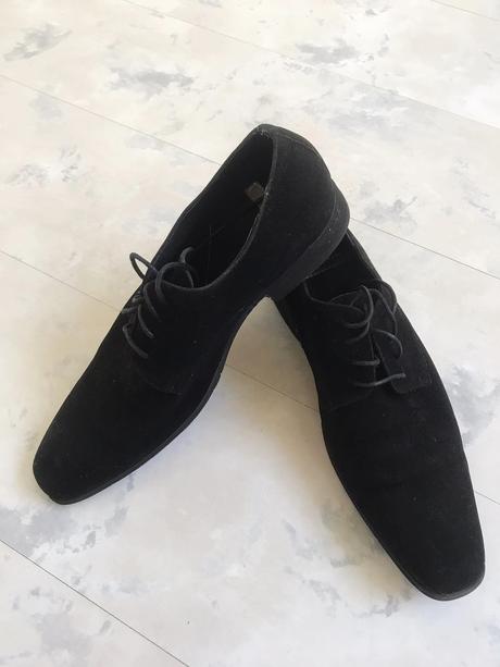 Semišové spoločenské topánky, 42