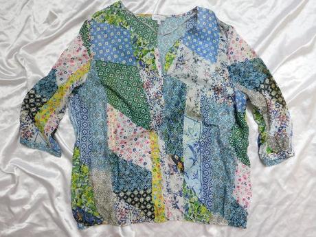 Luxusna lahučka vzdušna bluzka, 48