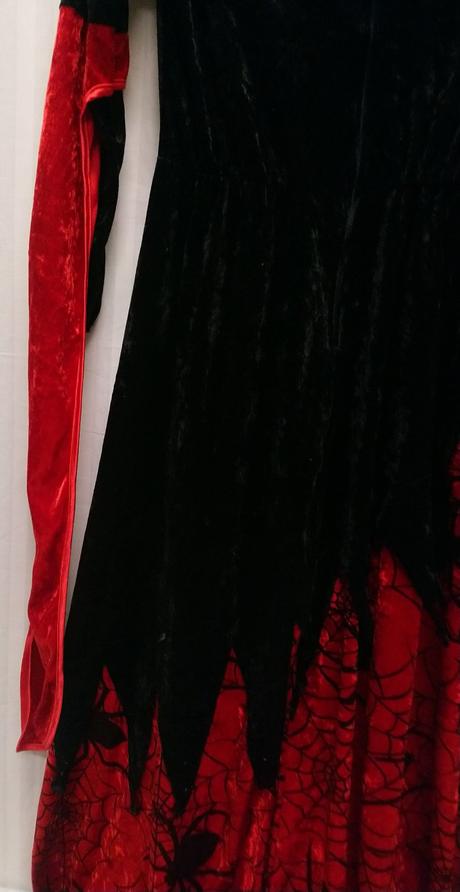 2-dielny kostým červená pavúčia žena, fries, s-m, 