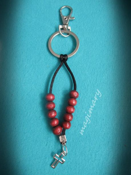 Ružence v tvare príveskov, prívesky na zipsy, kľúč, 