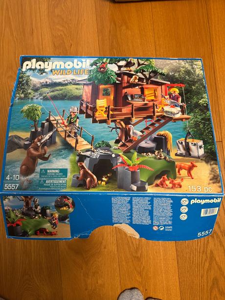 Playmobil wildlife domcek na strome, 