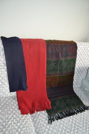 Bavlnené šále rôzne veľkosti 3ks/3e, 