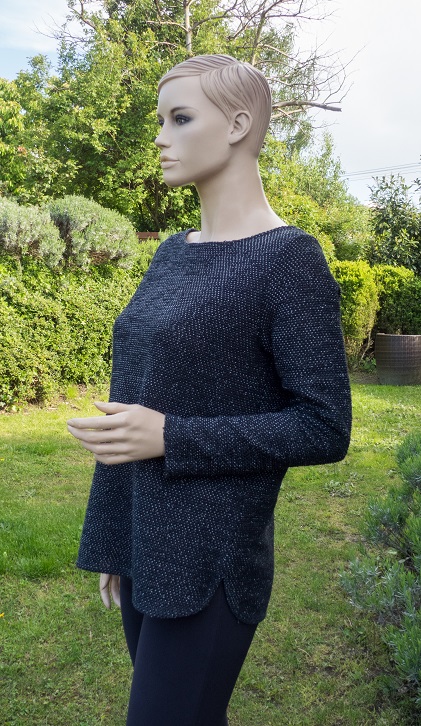 Tkaná mikina, h&m,s