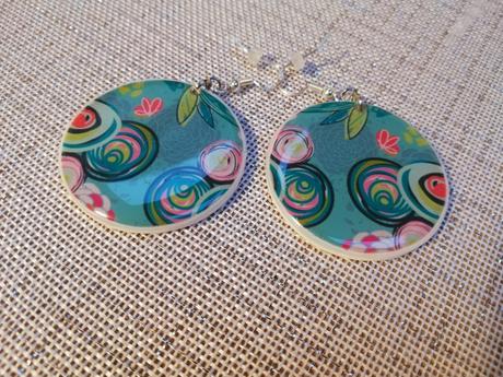 Handmade veľké náušnice, 
