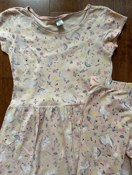 Šaty plus leginky, dopodopo,122