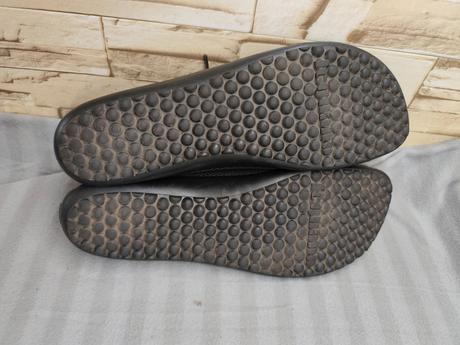 Leguano 48 - pánske čierne barefoot topánky, 48