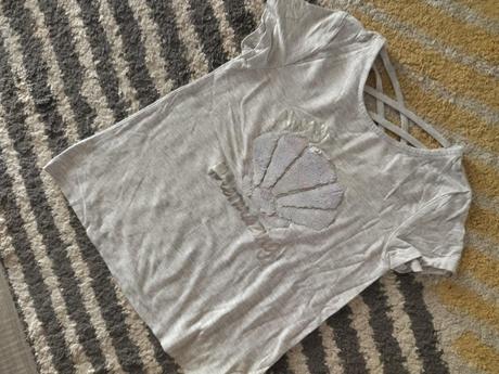 Tričko s mušlou, lindex,128