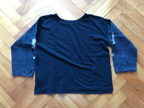 Tričko s rifľovými rukávmi, reserved,s