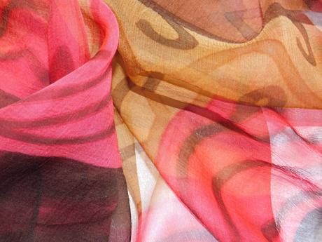 Jacques heim paris kvalitná luxusna hodvabna šatka, xl