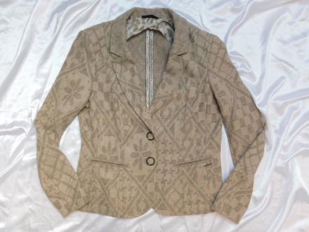 Luxusny damsky vlneny blejzer, 42
