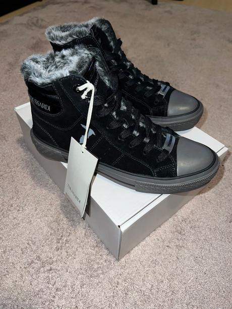 Zateplene kotnikove tenisky trussardi 35, 36