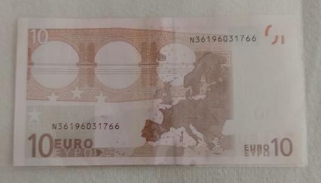 10 euro bankovka 2002, 