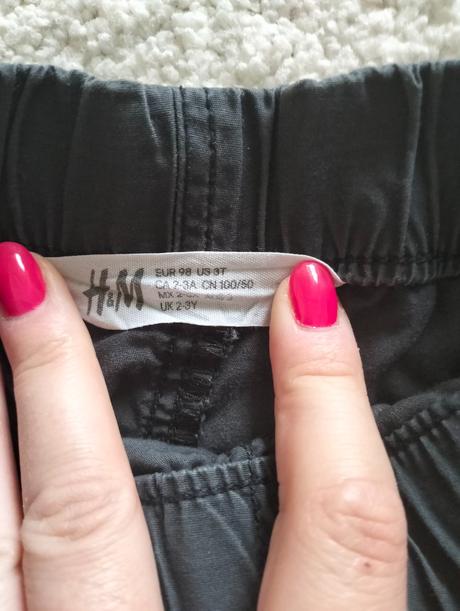 Kratke nohavice, h&m,98