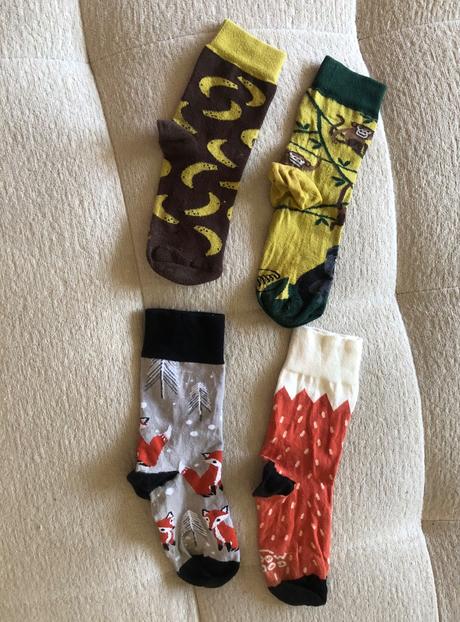 Unisex ponožky dedoles líšky a opice, 35 - 38, 38